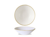 Assiette coupe creuse Barley White 22 2cm