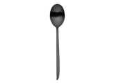 Tafellepel Orca mat zwart 20 7cm 12 stuks