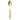 Tafellepel Soft mat PVD champagne 20 5cm 12 stuks