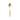 Koffielepel Soft mat PVD champagne 14 6cm 12 stuks