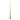 Tafelmes mono Soft mat PVD champagne 22 5cm 12 stuks
