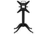 FlipTop bistro 4/6-sieges ronde 80cm / carre 70 70-80 80cm noir