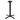 FlipTop classic counter ronde 50-90cm / carre 50 50-70 70cm noir