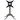 StableTable bistro counter ronde 50-90cm / carre 50 50-70 70cm gris metal