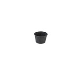 Papieren cup zwart 30cc 12 200 stuks