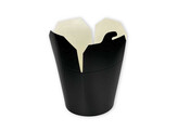 Pastabeker zwart PE 26OZ/780ml 97 90mm 500 stuks