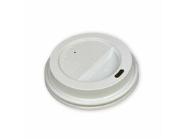 Deksel dome wit coffee to goo 300/400cc 50 stuks
