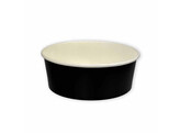 Saladier noir 184 161 70mm 1300ml 300 pieces
