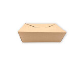 Lunchbox kraft 215 157 65mm 2000ml 4 50 pieces