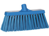 Brosse de rue dure 30cm bleu