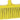 Straatveger hard 30cm geel