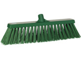 Brosse de rue dure 47cm vert