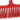 Straatveger hard 47cm rood