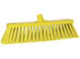 Brosse de rue dure 47cm jaune