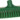 Zachte veger 40cm groen