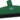 Vloertrekker klassiek groen 40cm
