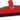 Vloertrekker klassiek rood 60cm