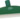 Vloertrekker klassiek draaibaar groen 40cm