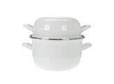 Casserole a moules horeca blanc 1 2 kg