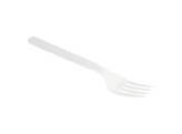 Fourchette CPLA 17cm blanc 50 pieces