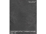 TableTop compact laminate rectangulaire 110 70cm slate