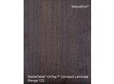 TableTop compact laminate rechthoekig 110 70cm wenge