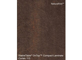 TableTop compact laminate carre 60 60cm corten