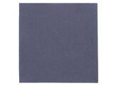 Servet 20cm double point marine blauw 100 stuks