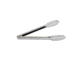 Serveertang universeel inox met veer 24cm